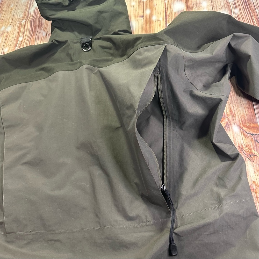 Simms Mens Goretex Wading Jacket Full Zip Hooded Size XL - Picture 7 of 16